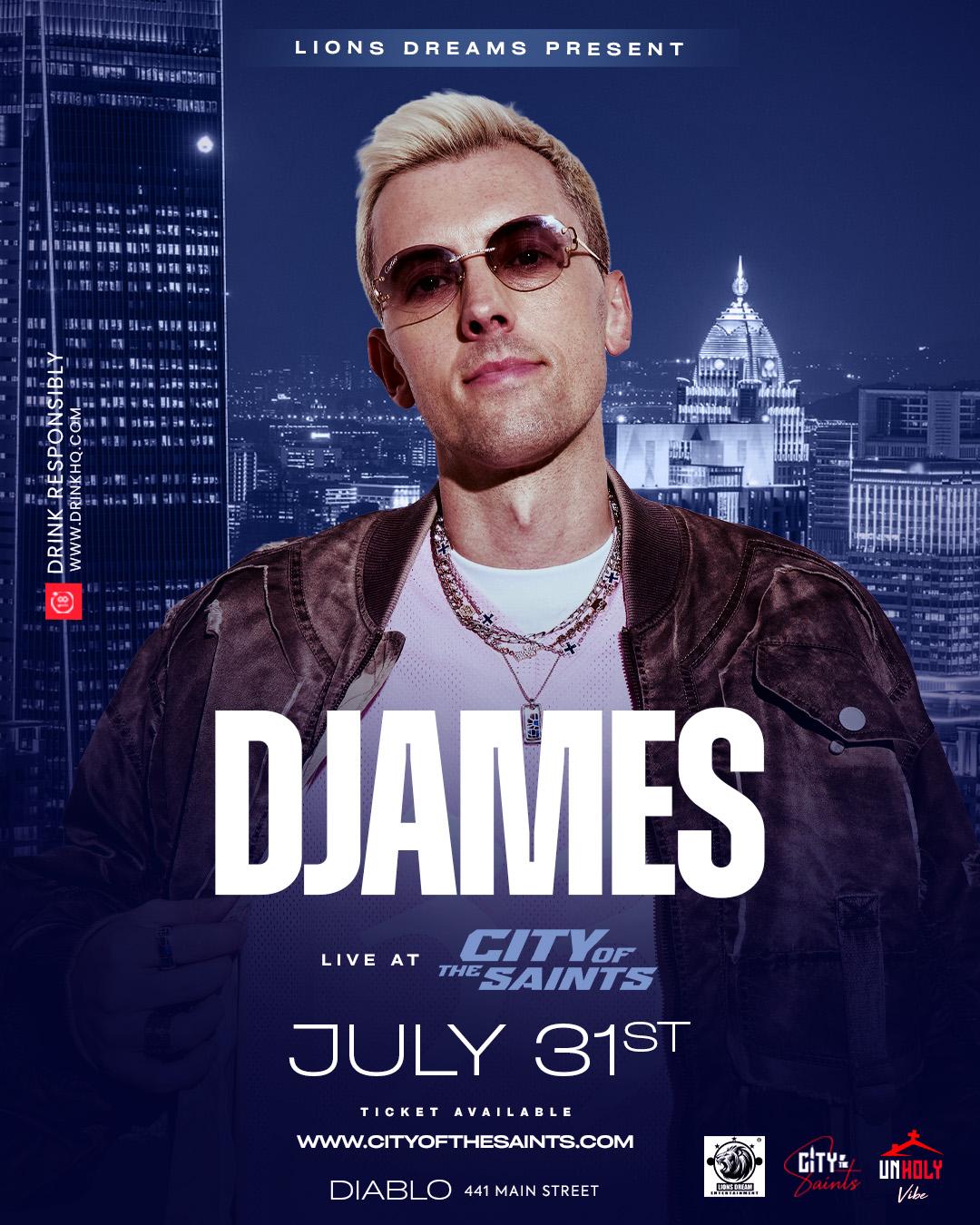 DJames live at City of The Saints