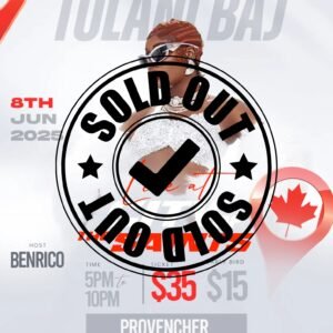 Regular Group Ticket (3 Seats)- Tolani Baj Live at City of The Saints