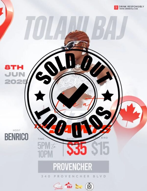 Regular Group Ticket (3 Seats)- Tolani Baj Live at City of The Saints