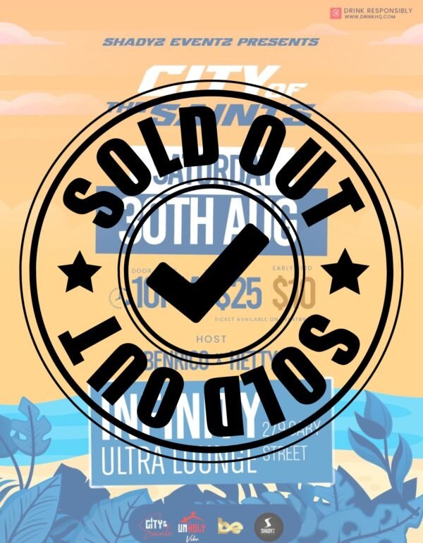 City of The Saints August Edition, Regular Tickets