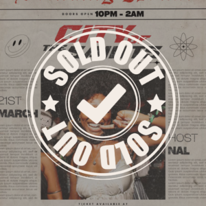 Group of 3 Ticket - City of The Saints - March Edition