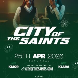 Group of 3 Ticket - City of The Saints - April Edition